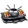Image de Appareil à raclette et fondue Continental Edison FD12881, 8 Personnes 1100 W