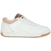 Image de Baskets femme LE COQ SPORTIF Park W Monogramme - blanc - Cuir - Lacets plats - Semelle en caoutchouc