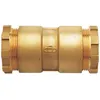 Image de Manchon droit Huot - Raccord laiton Rexuo - Diamètre 32 mm - Utilisation intérieur