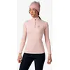 Image de Maillot de corps Rossignol Classique Half Zip rose clair femme - XL