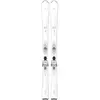 Image de Skis Dynastar E Lite 7 Xpress + fixations Xpress 11 GW B83 blanc femme - 158