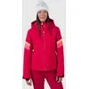 Image de Veste à capuche Rossignol Strawpile rouge femme - S