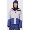 Image de Veste à capuche Rossignol Rochrun Insulated blanc violet femme - S