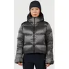 Image de Veste à capuche Rossignol Daille Down gris argenté femme - M