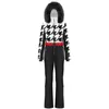 Image de Combinaison De Ski Poivre Blanc 0831 Check Black Femme