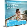 Image de Coffret Cadeau SMARTBOX - Séjour en amoureux - Parenthèse pour deux - 1 nuit avec ou sans petit-déjeuner selon les partenaires pour