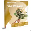 Image de Coffret Cadeau SMARTBOX - Vive les mariés ! - Séjours romantiques soins à 2 tables gourmandes ou aventures pour 2 personnes