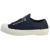 Image de Baskets - BENSIMON - Romy - Haute - Marine - Coton bio certifié GOTS