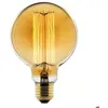 Image de Ampoule déco filament carbone Globe Ø95mm E27 - Elexity