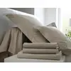 Image de Drap Housse Percale Blanc Des Vosges 160x200 Chanvre