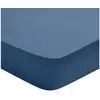 Image de Dodo - drap housse 140x200 studio coton bleu