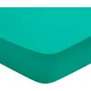 Image de Dodo - Drap Housse Studio Coton Vert 160x200 Cm