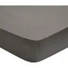 Image de Dodo - Drap Housse Influence Percale Granit 120x190 Cm