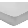 Image de Dodo - Drap Housse Partition Satin De Coton Coloris Acier 160x200 Cm