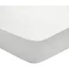 Image de Dodo - Drap Housse Studio Coton Gris Perle 160x200 Cm