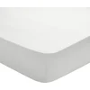 Image de Dodo - Drap Housse Studio Coton Gris Perle 180x200 Cm