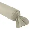 Image de Dodo - Taie De Traversin Studio Coton Marron Glacé 160 Cm