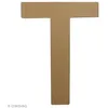 Image de Lettre fantaisie T - DECOPA - DECOPATCH - 215 x 30 cm - Carton - Papier - Artisanal