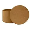 Image de Boîtes à chapeaux - Décopatch - Set de 3 - 15 cm de hauteur - Personnalisables - Marron