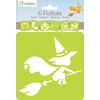 Image de Clairefontaine Set De 6 Pochoirs, Halloween