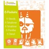 Image de Set De 6 Pochoirs Enfants - Monstres - 15,2 X 2 X 17,5 Cm - Multicolore