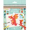 Image de Carnet De Coloriage "graffy Pixel" - Créatures Fantastiques - 24 Feuilles