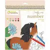 Image de Carnet De Coloriage "graffy Pop Number" - Chevaux - 24 Feuilles