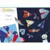 Image de Boîte Créative "origami" - Avions/fusées - L 23 X H 4 X L 16 Cm