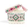 Image de Jeu de couture - Avenue Mandarine - Pixtrésor avec 2 bracelets points de croix - Rose bleu pailleté