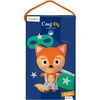 Image de Kit Pour Doudou En Feutrine "maxi Couz'in" - Sacha Le Renard - H 32 Cm