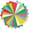 Image de Lot De 96 Feuilles Imprimées "love & Stars" Pour Diy - Multicolore - L 21 X L 29,7 Cm