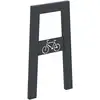 Image de Appuivelos À Sceller Cyclo Anthracite