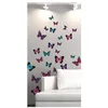 Image de Stickers Muraux - Papillons - Multicolore - 50 x 70 cm - Décoration Murale - Contemporain
