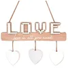 Image de Suspension photo - Love - 21 x 14 cm - Bois - 3 Pinces - Décoration murale