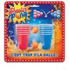 Image de JEU À BOIRE SHOOTER PONG Multicolore