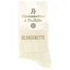 Image de Chaussettes beiges paillettes blondinette