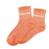 Image de PAIRE DE CHAUSSETTES PAILLETTES MERVEILLEUSE FEMME 39 Orange Cuivre Mandarine 39