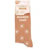 Image de PAIRE DE CHAUSSETTES PAILLETTES MAMIE COOL FEMME 39 Orange Cuivre Mandarine 39