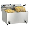 Image de Friteuse Électrique Avec Vanne De Vidange 2 X 10 Litres - Casselin