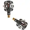 Image de Pédales automatiques double face VTT Look X-Track Race Carbone Titane