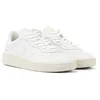 Image de Veja V-90 Baskets Blanches En Cuir Pour Hommes - EUR 41