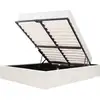 Image de Lit Coffre Adulte 140 X 190 Cm - Tissu Beige - Eclipse