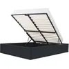 Image de ECLIPSE Lit coffre adulte 140 x 190 cm - Simili Noir