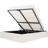 Image de Eclipse Lit Adulte 160x200 Cm + Coffre De Rangement - Tissu Beige