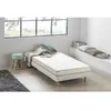 Image de Matelas Mousse 90 X 200 Cm - Kietoa - Confort Ferme - Epaisseur 12 Cm - Livré Roulé