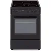 Image de OCEANIC CV5050B8 Cuisinière vitrocéramique 50x50 - Four convection naturelle - 48 L - Noir