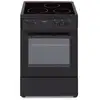 Image de Cuisiniere oceanic cv5050b8 50x50 noir vitcéramique 3 zones + four electrique 48 l