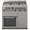 Image de Cuisiniere piano gaz 3 fours électriques cecp903fix 5 feux - inox - largeur 90 cm
