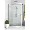 Image de Paroi de douche roth equi eicl2 1400x1900 mm verre clair 5 mm chrome 617175