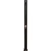 Image de Douche solaire droite pvc noir 18 l